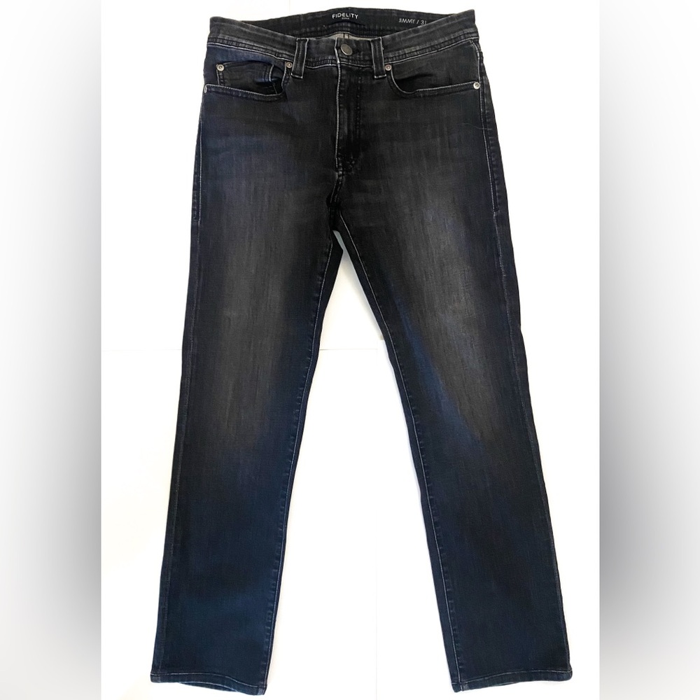 FIDELITY “Jimmy” men’s jeans | Black Midnight wash ▫️31x29.5▫️